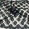 1 Yard - Corded Bridal Lace Fabric Embroidered on 100% Polyester Net Mesh 50 Inches Width